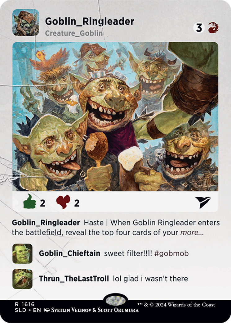 Goblin Ringleader [Secret Lair Drop Series] | Pegasus Games WI