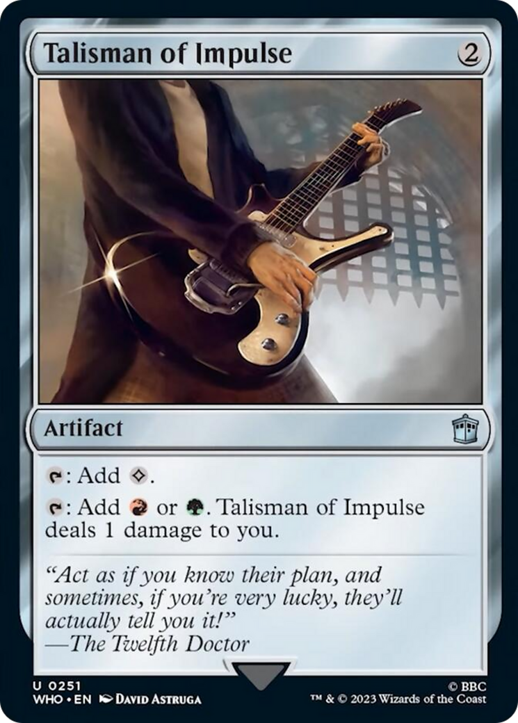 Talisman of Impulse [Doctor Who] | Pegasus Games WI