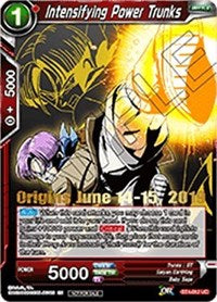 Intensifying Power Trunks (Origins 2019) (BT4-012_PR) [Tournament Promotion Cards] | Pegasus Games WI