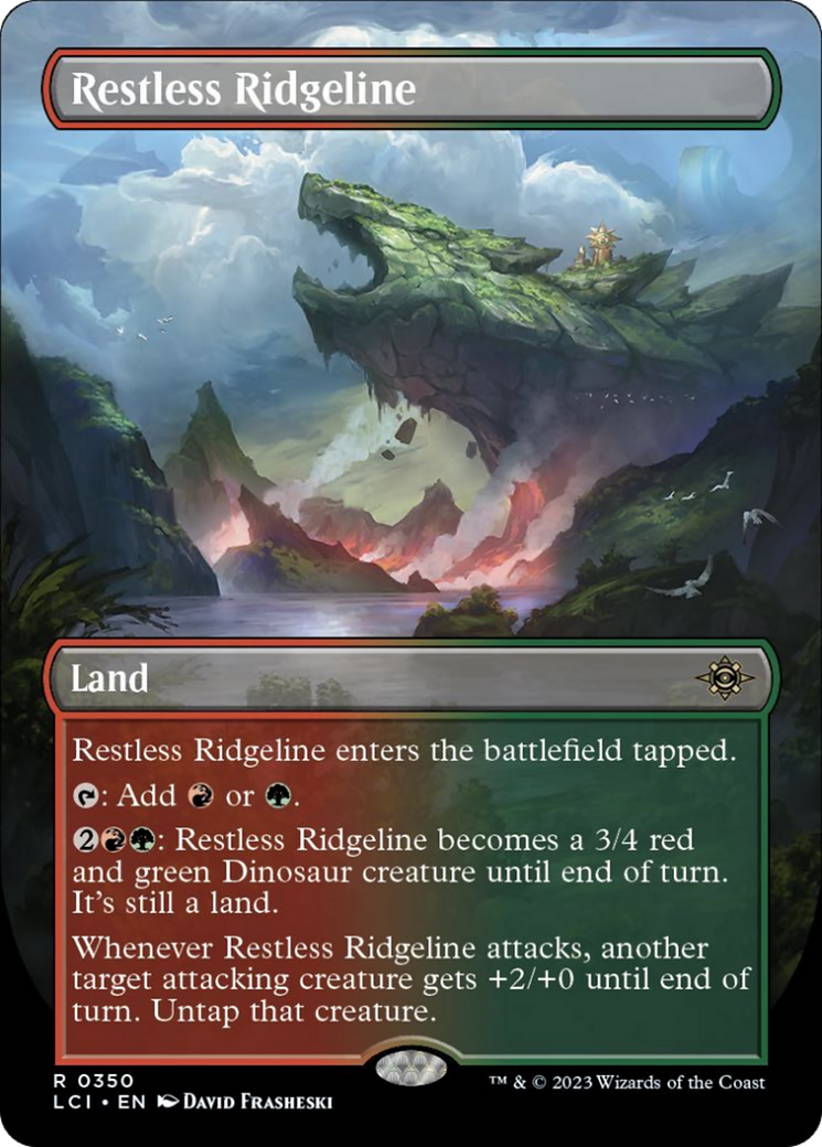 Restless Ridgeline (Borderless) [The Lost Caverns of Ixalan] | Pegasus Games WI