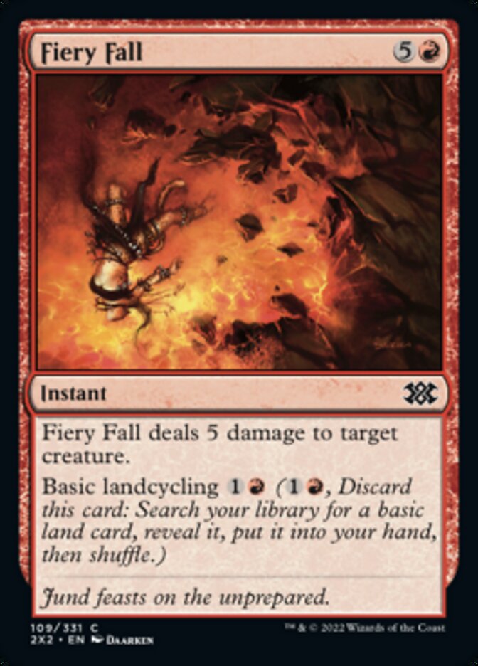 Fiery Fall [Double Masters 2022] | Pegasus Games WI