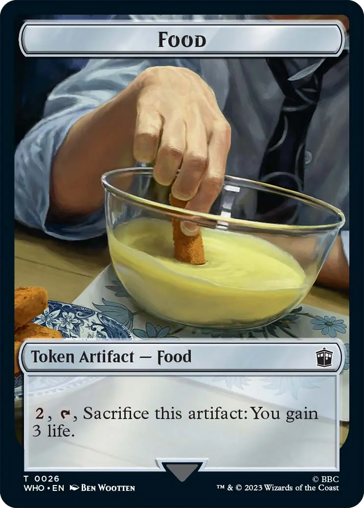 Food Token [Doctor Who Tokens] | Pegasus Games WI