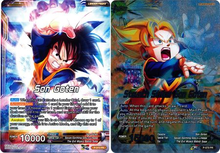 Son Goten // Staunch Striker Son Goten (P-073) [Promotion Cards] | Pegasus Games WI