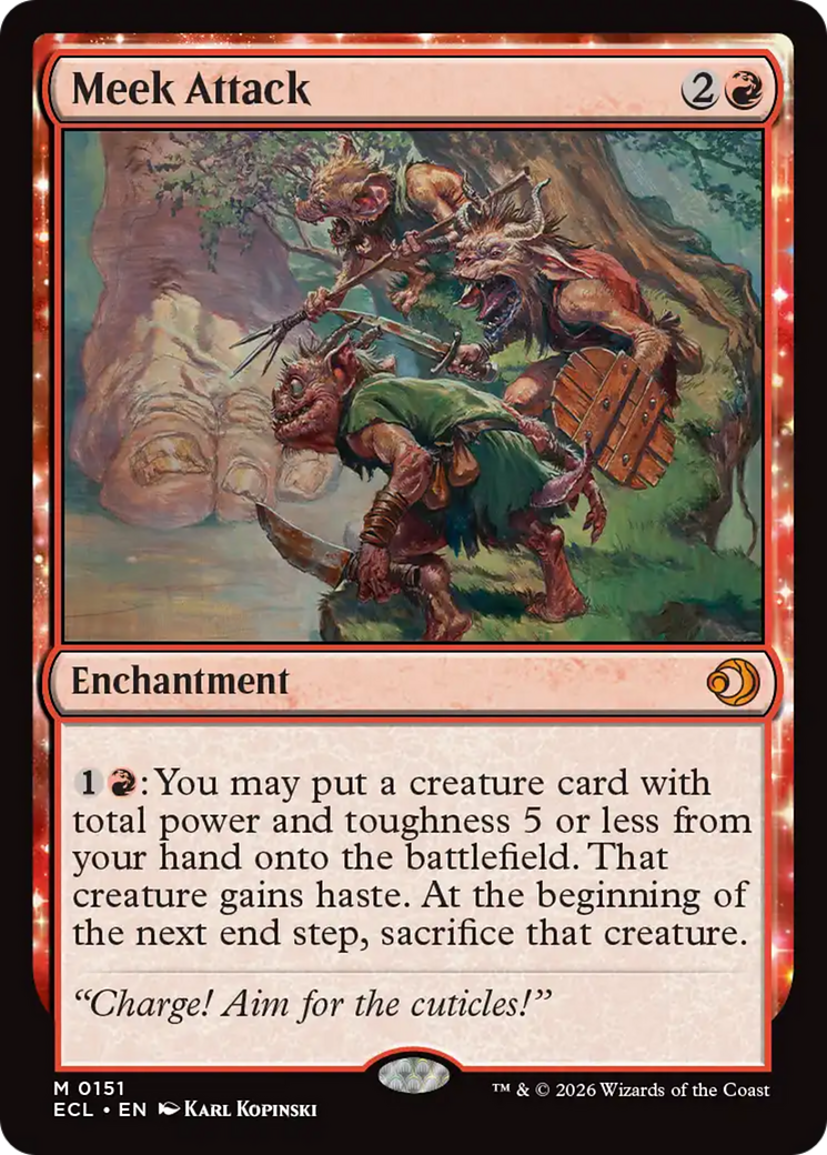 Meek Attack [Lorwyn Eclipsed] | Pegasus Games WI