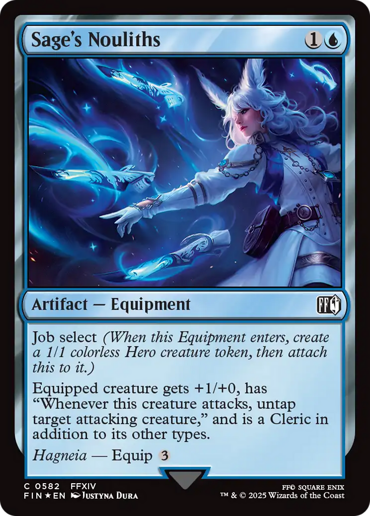 Sage's Nouliths (Surge Foil) [FINAL FANTASY] | Pegasus Games WI