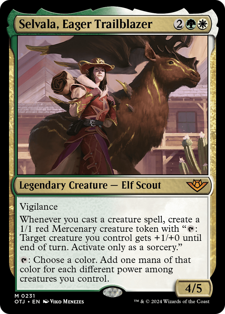 Selvala, Eager Trailblazer [Outlaws of Thunder Junction] | Pegasus Games WI