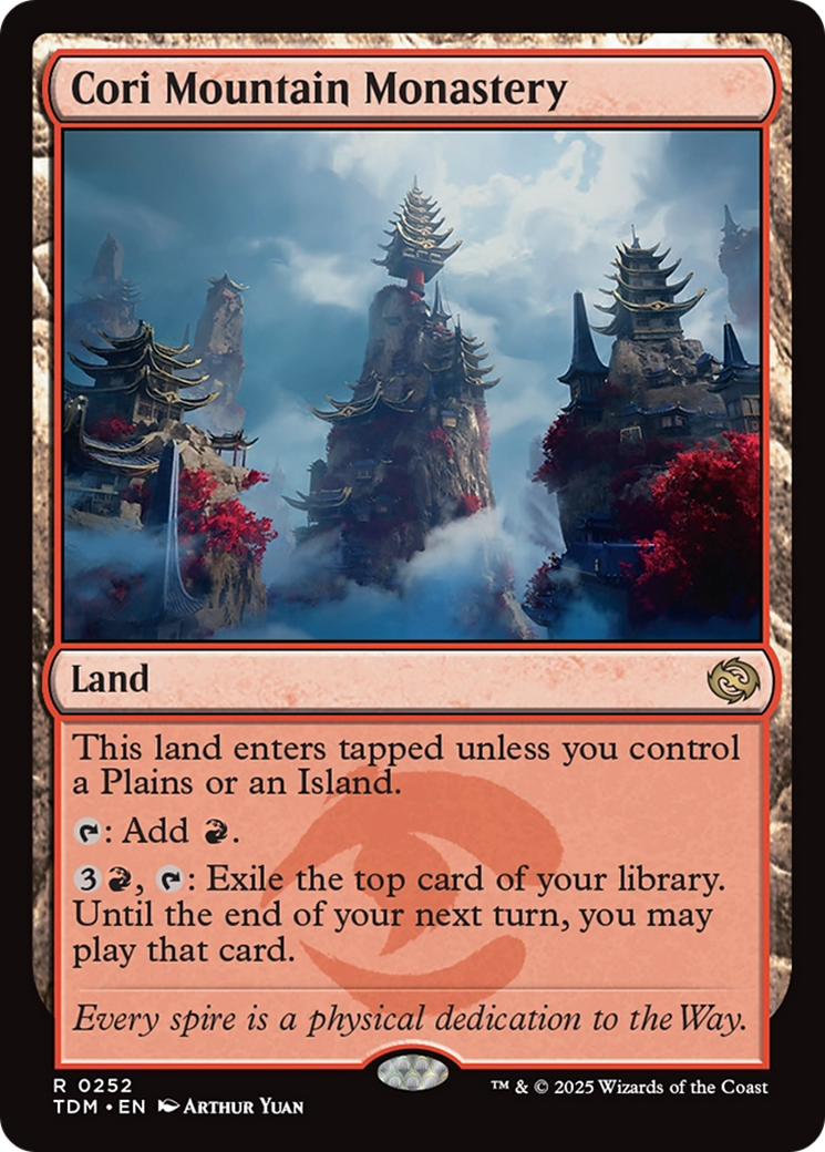 Cori Mountain Monastery [Tarkir: Dragonstorm] | Pegasus Games WI