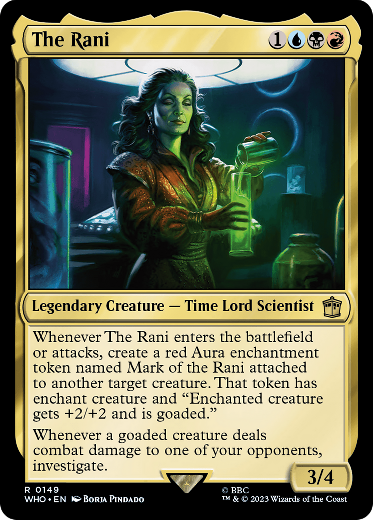 The Rani [Doctor Who] | Pegasus Games WI