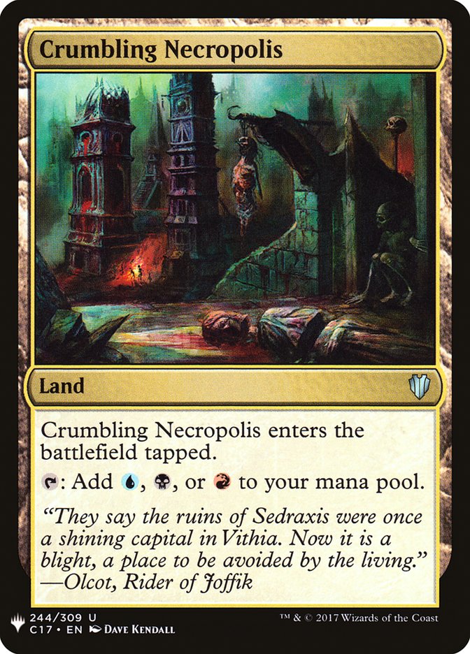Crumbling Necropolis [Mystery Booster] | Pegasus Games WI
