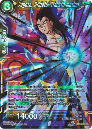 Vegeta, Prideful Transformation (BT10-105) [Rise of the Unison Warrior 2nd Edition] | Pegasus Games WI