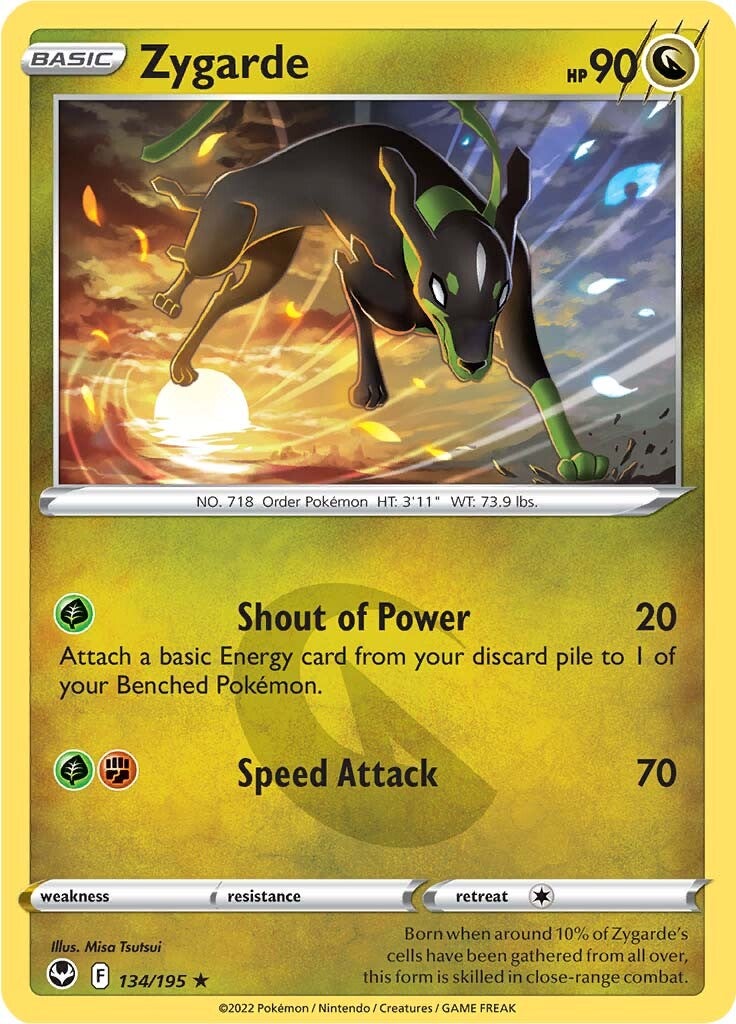 Zygarde (134/195) [Sword & Shield: Silver Tempest] | Pegasus Games WI