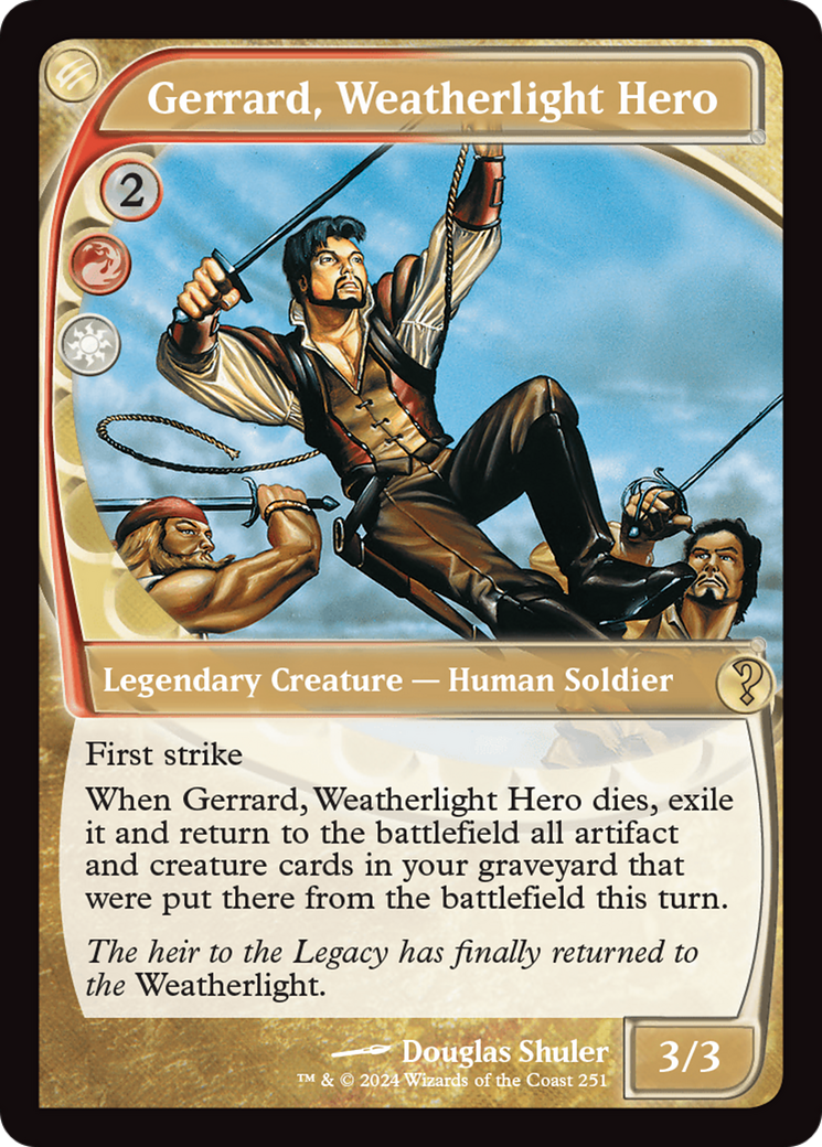 Gerrard, Weatherlight Hero (Future Sight) [Mystery Booster 2] | Pegasus Games WI