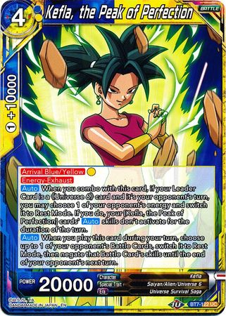 Kefla, the Peak of Perfection (BT7-122) [Assault of the Saiyans] | Pegasus Games WI