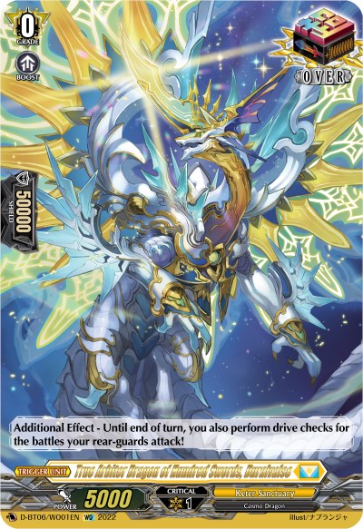 True Arbiter Dragon of Hundred Swords, Duralvalse (D-BT06/WO01EN) [Blazing Dragon Reborn] | Pegasus Games WI
