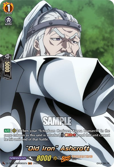 "Old Iron" Ashcroft (D-TB03/SKR065EN) [Shaman King] | Pegasus Games WI