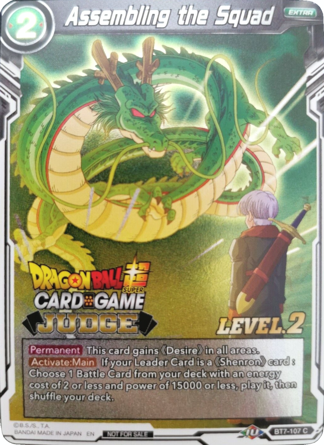 Assembling the Squad (Level 2) (BT7-107) [Judge Promotion Cards] | Pegasus Games WI