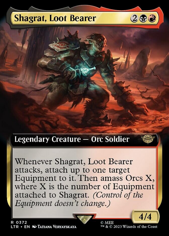 Shagrat, Loot Bearer (Extended Art) [The Lord of the Rings: Tales of Middle-Earth] | Pegasus Games WI