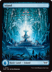 Island (273) - Full Art [Duskmourn: House of Horror] | Pegasus Games WI