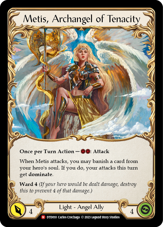 Figment of Tenacity // Metis, Archangel of Tenacity [DTD010] (Dusk Till Dawn) | Pegasus Games WI