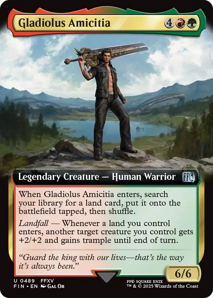 Gladiolus Amicitia (Extended Art) [FINAL FANTASY] | Pegasus Games WI