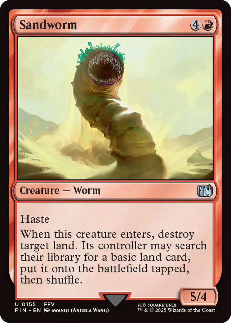 Sandworm [FINAL FANTASY] | Pegasus Games WI