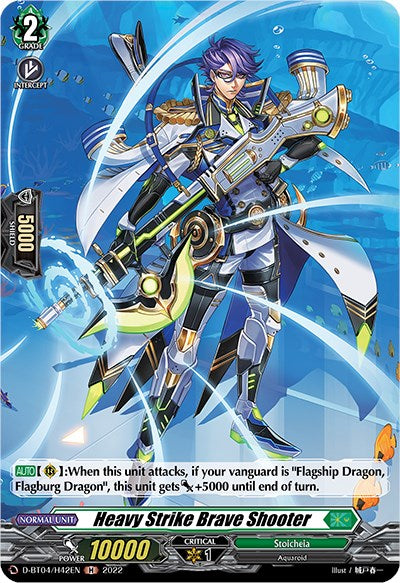 Heavy Strike Brave Shooter (D-BT04/H42EN) [Awakening of Chakrabarthi] | Pegasus Games WI