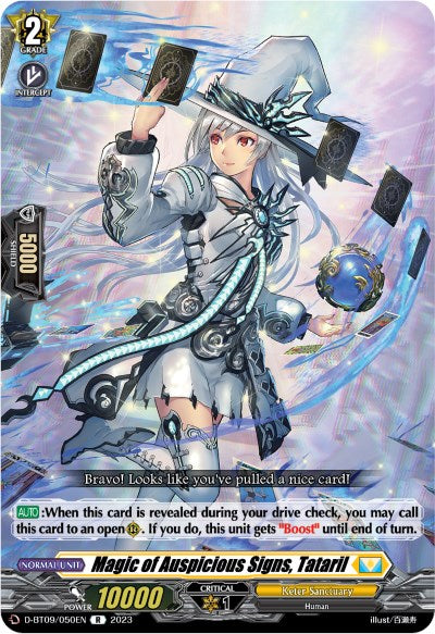 Magic of Auspicious Signs, Tataril (D-BT09/050EN) [Dragontree Invasion] | Pegasus Games WI