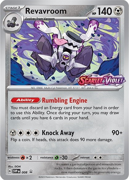 Revavroom (008) [Scarlet & Violet: Black Star Promos] | Pegasus Games WI