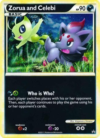 Zorua and Celebi (Jumbo Card) [Miscellaneous Cards] | Pegasus Games WI