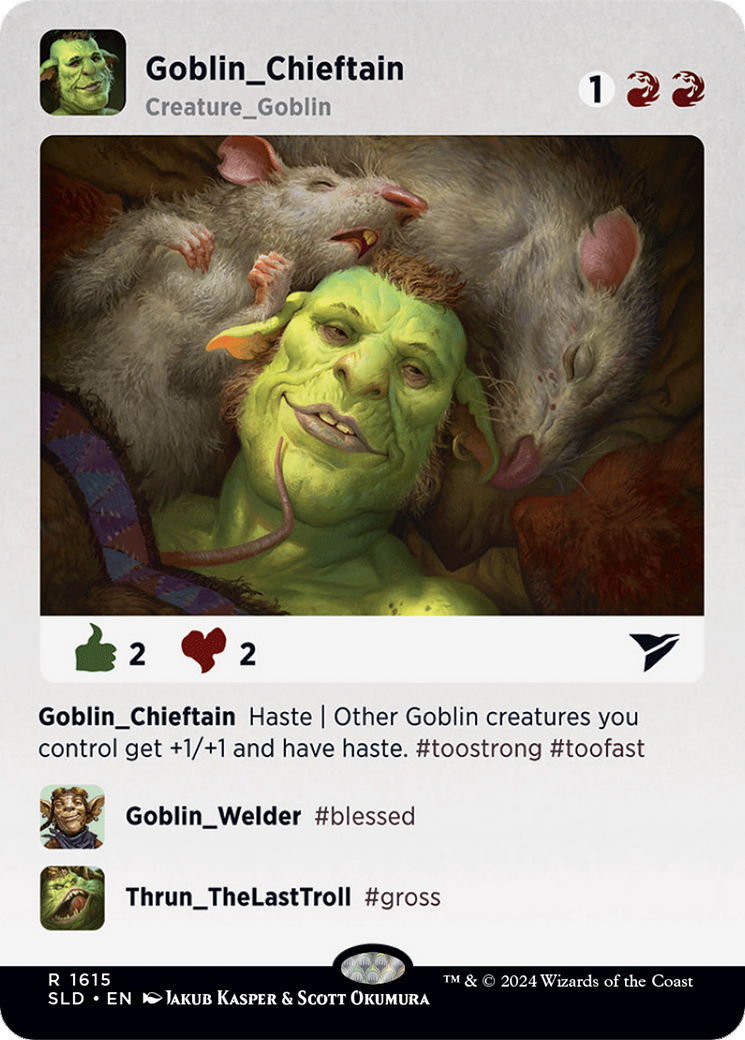 Goblin Chieftain [Secret Lair Drop Series] | Pegasus Games WI