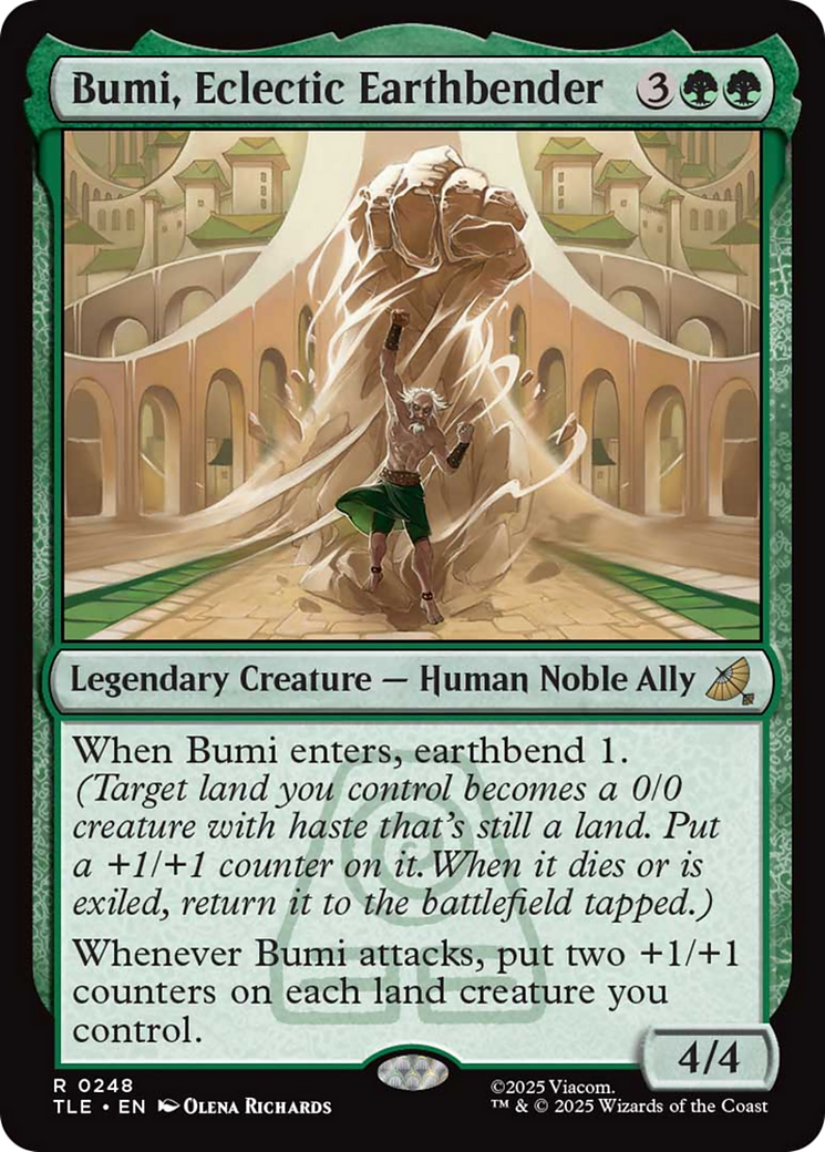 Bumi, Eclectic Earthbender [Avatar: The Last Airbender: Eternal-Legal] | Pegasus Games WI