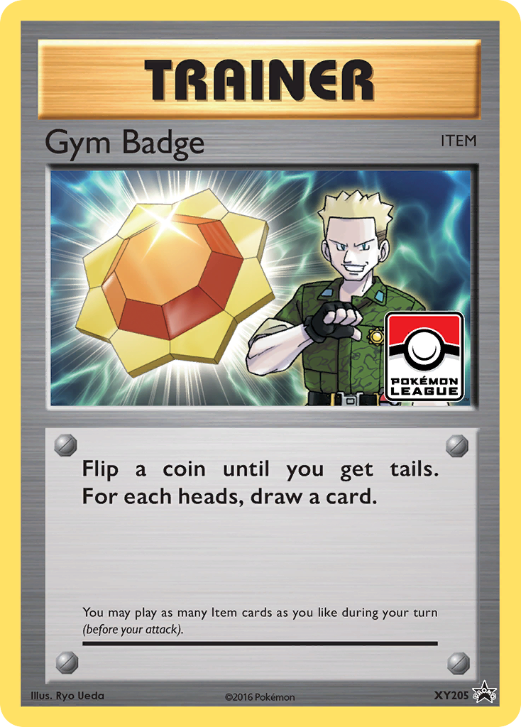 Gym Badge (XY205) (Lt. Surge) [XY: Black Star Promos] | Pegasus Games WI