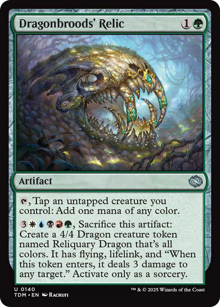 Dragonbroods' Relic [Tarkir: Dragonstorm] | Pegasus Games WI