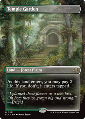 Temple Garden (Borderless) [Lorwyn Eclipsed] | Pegasus Games WI