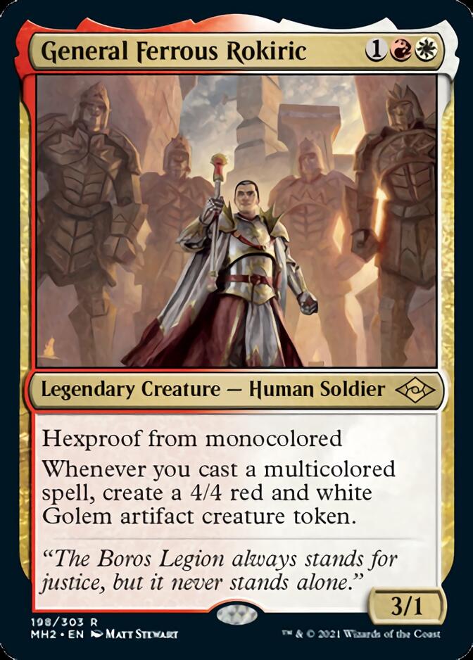 General Ferrous Rokiric [Modern Horizons 2] | Pegasus Games WI