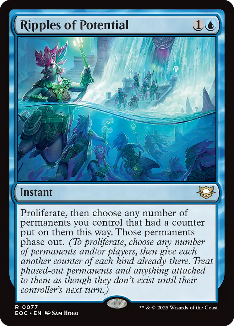 Ripples of Potential [Edge of Eternities Commander] | Pegasus Games WI