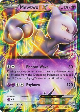 Mewtwo EX (XY183) (Jumbo Card) [XY: Black Star Promos] | Pegasus Games WI
