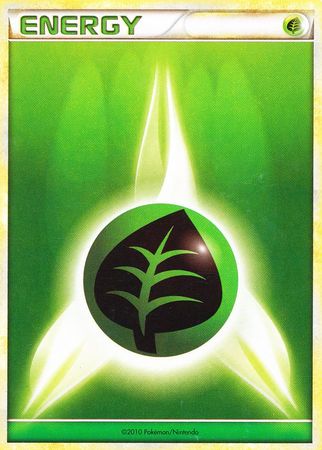 Grass Energy (2010 Unnumbered HGSS Style) [League & Championship Cards] | Pegasus Games WI