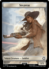 Soldier (004) // Human Soldier Double-Sided Token [Fallout Tokens] | Pegasus Games WI