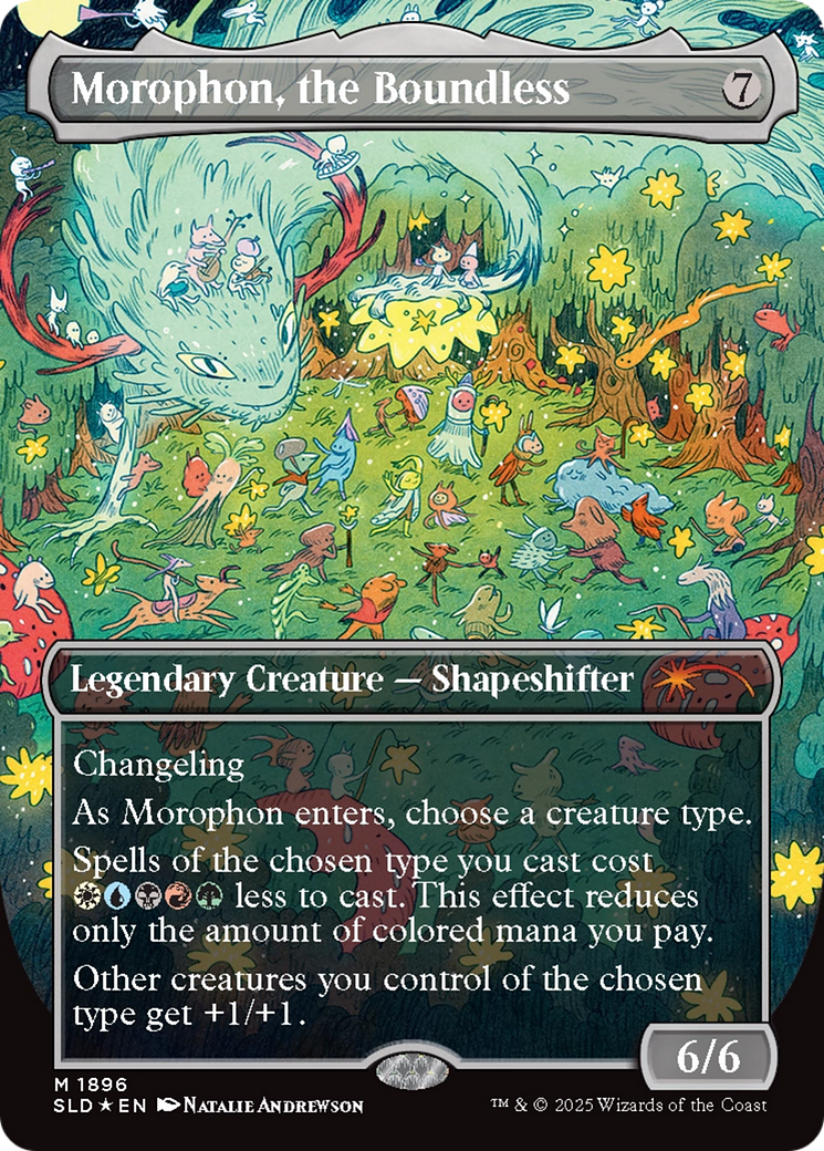 Morophon, the Boundless (Double Rainbow Foil) [Secret Lair Drop Series] | Pegasus Games WI