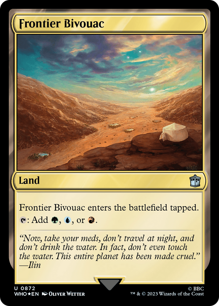 Frontier Bivouac (Surge Foil) [Doctor Who] | Pegasus Games WI