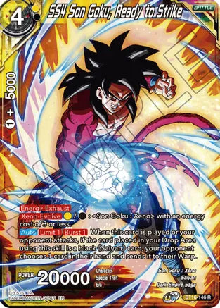 SS4 Son Goku, Ready to Strike (BT16-146) [Realm of the Gods] | Pegasus Games WI