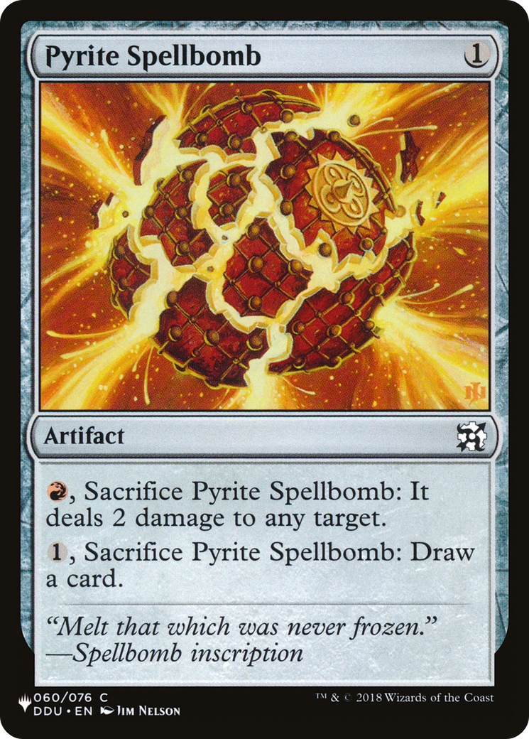 Pyrite Spellbomb [The List] | Pegasus Games WI