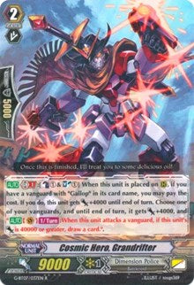 Cosmic Hero, Grandrifter (G-BT07/037EN) [Glorious Bravery of Radiant Sword] | Pegasus Games WI