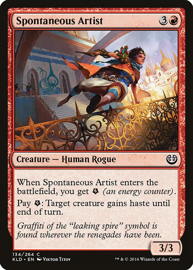Spontaneous Artist [Kaladesh] | Pegasus Games WI