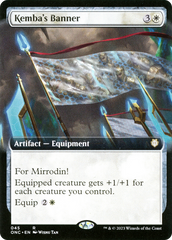 Kemba's Banner (Extended Art) [Phyrexia: All Will Be One Commander] | Pegasus Games WI