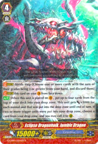 Eclipse Dragonhulk, Jumble Dragon (G-CHB03/023EN) [Rummy Labyrinth Under the Moonlight] | Pegasus Games WI