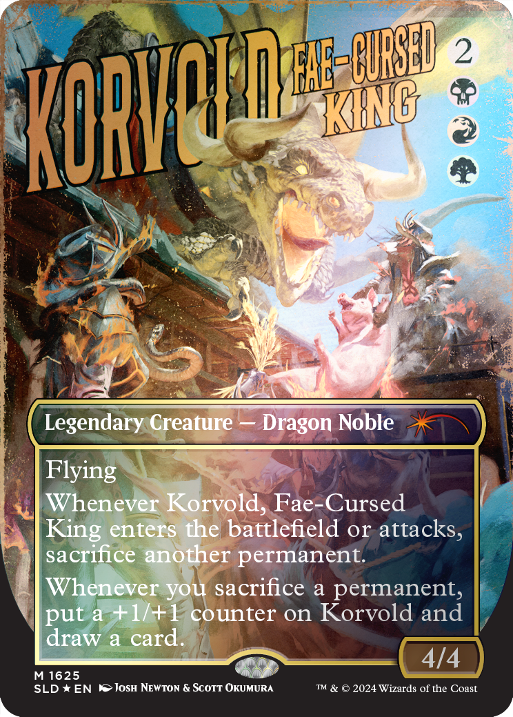 Korvold, Fae-Cursed King (Rainbow Foil) [Secret Lair Drop Series] | Pegasus Games WI
