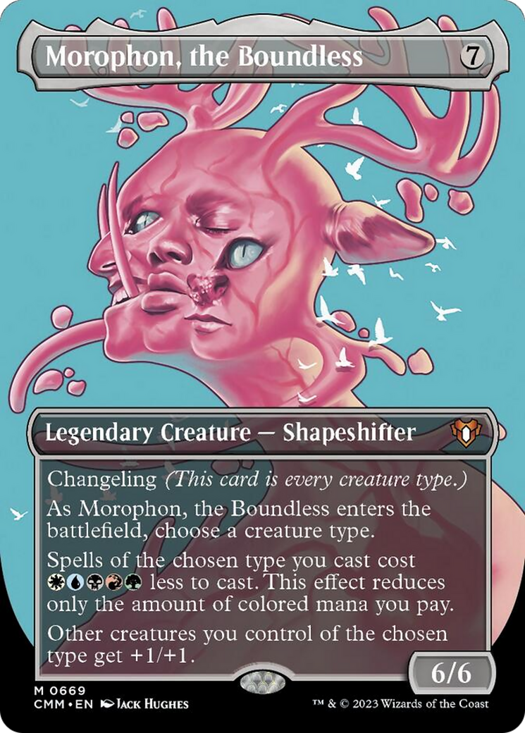 Morophon, the Boundless (Borderless Profile) [Commander Masters] | Pegasus Games WI