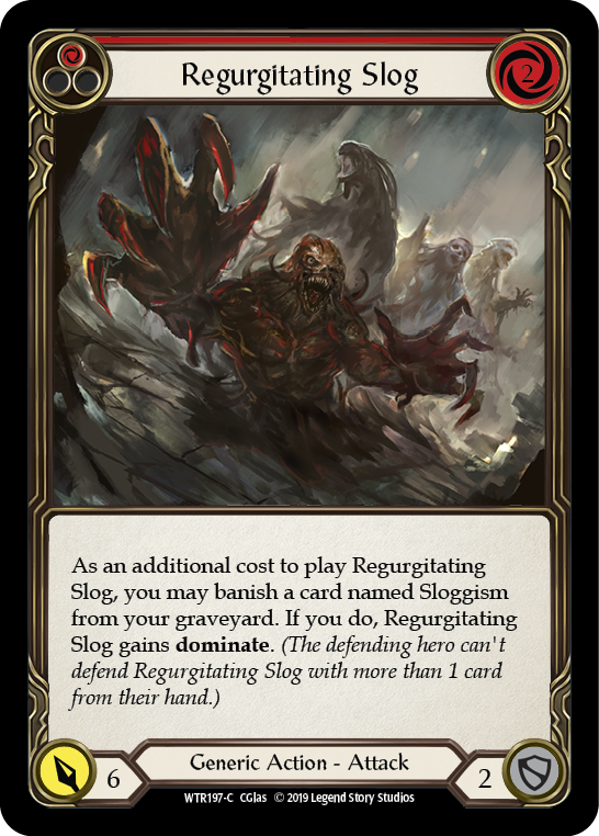 Regurgitating Slog (Red) [WTR197-C] (Welcome to Rathe)  Alpha Print Normal | Pegasus Games WI